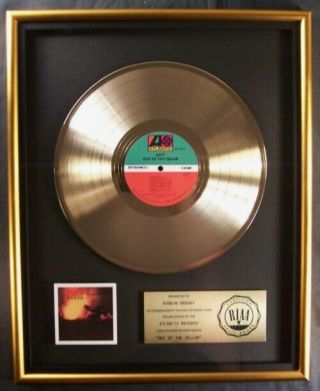 Ratt Out Of The Cellar Lp Gold Riaa Record Award Atlantic Records To Robbin