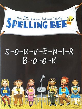 Spelling Bee Broadway Souvenir Program - Celia Keenan Bolger