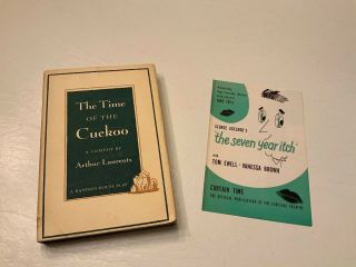 1953 The Time Of The Cuckoo Arthur Laurents Fireside Theatre 1st Bcedj,  7yr Itch