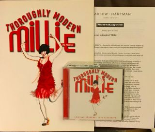 Sutton Foster - Thoroughly Modern Millie - Broadway Souvenir Program,  Cd