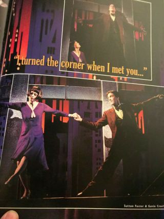 Sutton Foster - Thoroughly Modern Millie - Broadway Souvenir Program,  CD 4