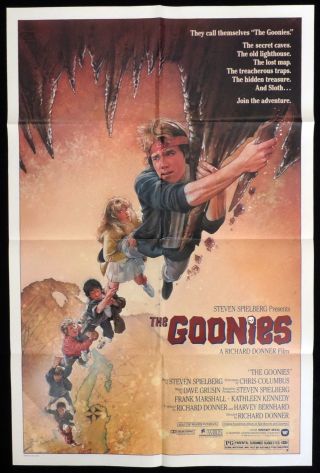 The Goonies Us One Sheet Movie Poster Drew Struzan Art