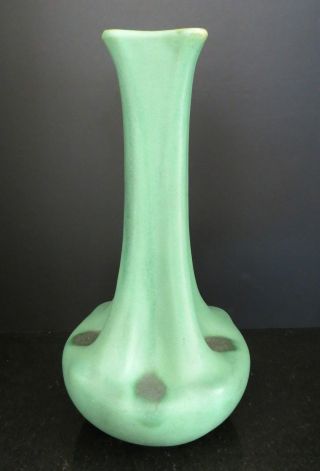 Teco Tall Gourd - Shaped Vase Covered In Matte