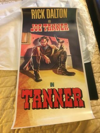 Poster Once Upon A Time In Hollywood Rick Dalton Is Joe Tanner 24x50.  7