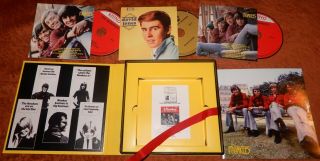 The Monkees [Original Album] DELUXE CD BOX SET Rhino Handmade 2014 RARE 3