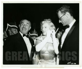 Marilyn Monroe Arthur Miller Prince & Showgirl Premiere 1957 Vintage Photograph