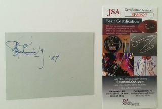 Peter Cushing Signed Autographed 3x4 Cut Jsa Certified Star Wars