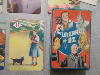 1939 WIZARD OF OZ JUDY GARLAND BRITISH CARD GAME MADE 1940 12