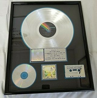 Elton John " Goodbye Yellow Brick Road " Record Cassette And Cd Riaa Platinum