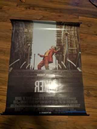 JOKER Theater poster,  Double Sided 27x40 2