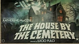HOUSE BY THE CEMETERY [X] 1981 British Quad Cinema Poster VIDEO NASTIES 3