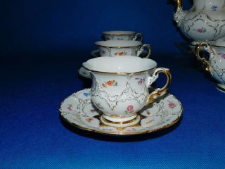 Meissen Tea set for 6 person porcelain 5