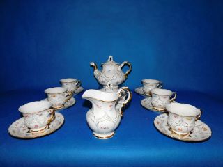 Meissen Tea set for 6 person porcelain 6