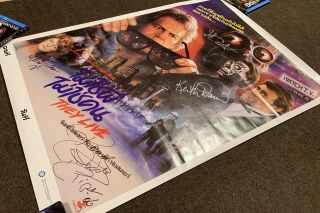 They Live Thai Poster 31x21 Cast Signed Autograph John Carpenter Piper 2