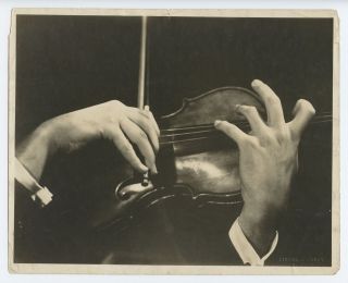 Jascha Heifetz (violinist) : Photograph Of Heifetz 