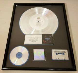 Van Halen - Self Titled / Debut Platinum - Lp / Cd / Cassette - Riaa Award - To Wb