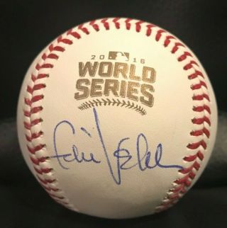 Eddie Vedder Ws 16 Pearl Jam Cubs Signed Auto Authenticated Baseball