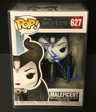 Maleficent Funko Pop Signed By Angelina Jolie - Maleficent: Mistress Of Evil
