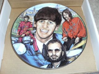 1996 Gartlan Beatles Ringo Starr Signed Autographed Artists Proof Plate W Remark