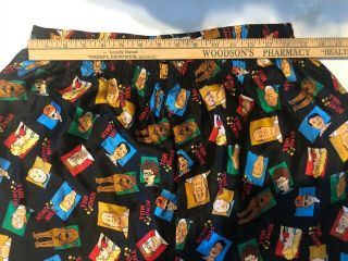 Rare Vintage 1999 KING OF THE HILL All Over Print SILK BOXERS 90s TV Cartoon 4