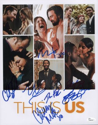 This Is Us Cast X7 Authentic Hand - Signed " Mandy Moore " 11x14 Photo B (jsa)
