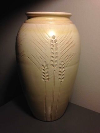 Und School Of Mines Tall Wheat Vase By Huckfield.