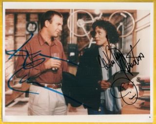 H - Whitney Houston/kevin Costner Autographed Photo The Bodyguard W/coa