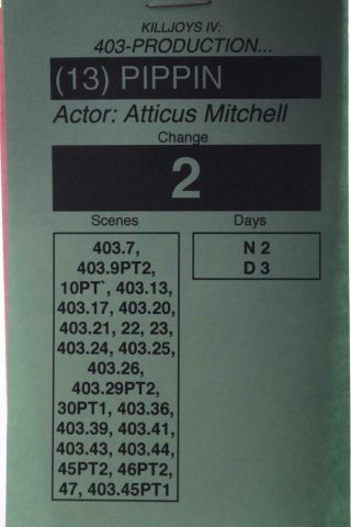 Killjoys Pippin Atticus Mitchell Screen Worn Vest Pants & Over Skirt Ep 402 - 403 8