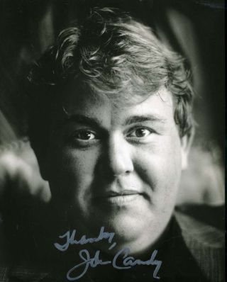 John Candy Jsa Hand Signed 8x10 Photo Autograph Authenticated
