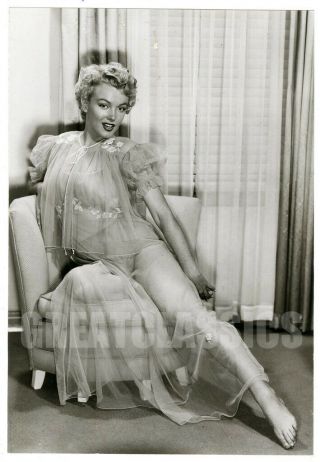 Marilyn Monroe In Negligee 1952 Vintage Photograph By Carlyle Blackwell