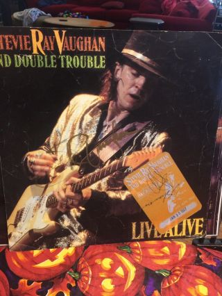 Stevie Ray Vaughan & Double Trouble Autographs And Photos
