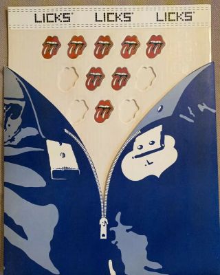 Extremely Rare Rolling Stones’ LICKS Counter Display 8 Licks by C Braun 3