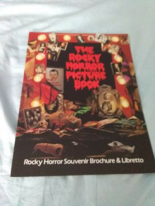 Rocky Horror Picture Book (souvenir Program Book Brochure & Libretto)