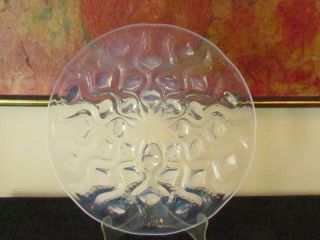 Signed R Lalique France Art Deco Era Bulbes Plate Opalescent Glass 1935 11 "
