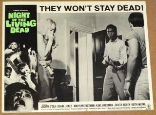 Night Of The Living Dead - 1968 Lobby Card 1 The Real Thing