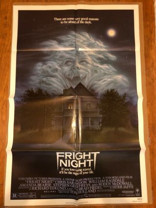 Fright Night 1985 27x41 Movie Poster