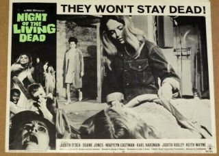 Night Of The Living Dead - 1968 Lobby Card 2 The Real Thing