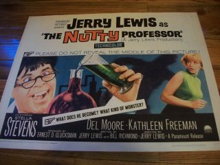 The Nutty Professor Poster 1963