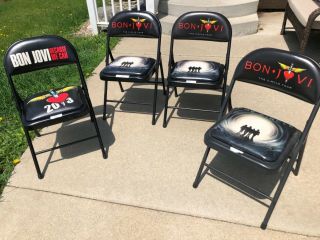 Bon Jovi Concert Folding Chairs
