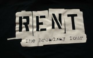 The Broadway Tour T Shirt Black Size S