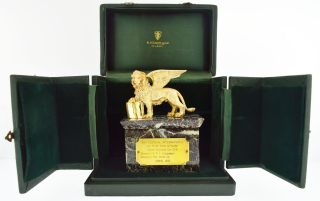 Vintage 1970 Cannes Lions International Festival Creativity Award Trophy Silver