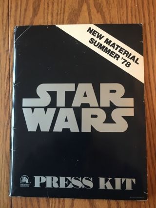 Star Wars Press/media Kit 1978