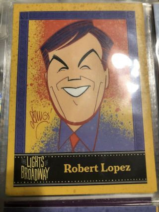 The Lights Of Broadway Card Robert Lopez Autumn 2015