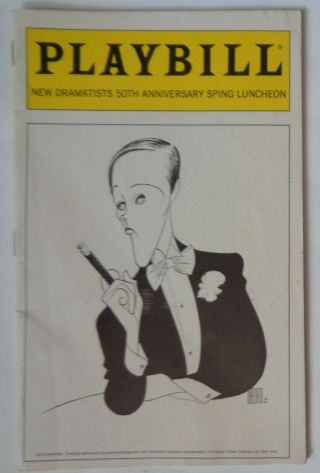 Tribute To Julie Andrews - Playbill - Dramatists 50th Anniversary 1999