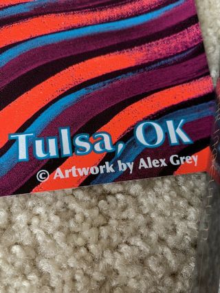 Unsigned TOOL Concert Poster - Tulsa,  OK 10/29/2019 - Rare Alex Grey Print 2
