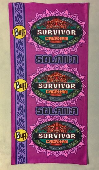 Survivor Buff - Season 28 Cagayan Brains Brawn Beauty - Solana Purple Tribe Buff