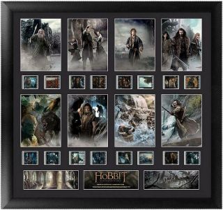 The Hobbit: Desolation Of Smaug Large Character Film Cell Montage
