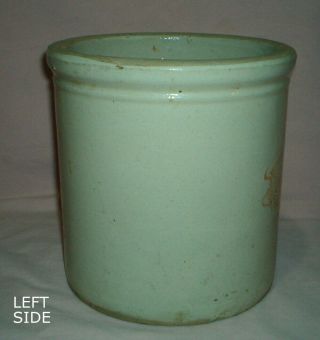Rare 1 ONE GALLON - RED WING CROCK - Large Wing - Redwing - Museum Quality 3