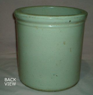 Rare 1 ONE GALLON - RED WING CROCK - Large Wing - Redwing - Museum Quality 4