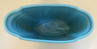 Vintage 1927 - 1937 Catalina ISLAND Pottery Art Deco Vase 8” Avalon Turquoise Blue 5